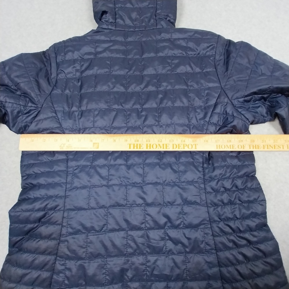 Patagonia Nano Puff Hoody Womens Large Classic Navy Jacket Primaloft Packable - Picture 13 of 16